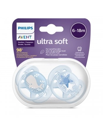 CHUP ULTRA SOFT DUPLA 6-18 MENINO/SCF223/03