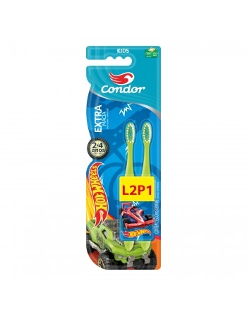 ESCOVA DE DENTE HOT WHEELS KIDS L2P1/8267-3/972588