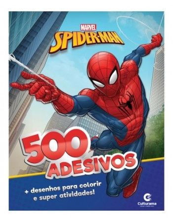 500 ADESIVOS MARVEL H.ARANHA UNIT/200903