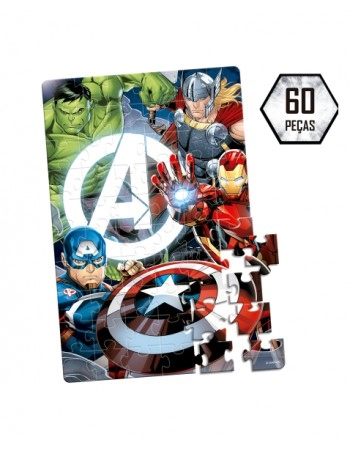 QC 60 PCS VINGADORES / 8034