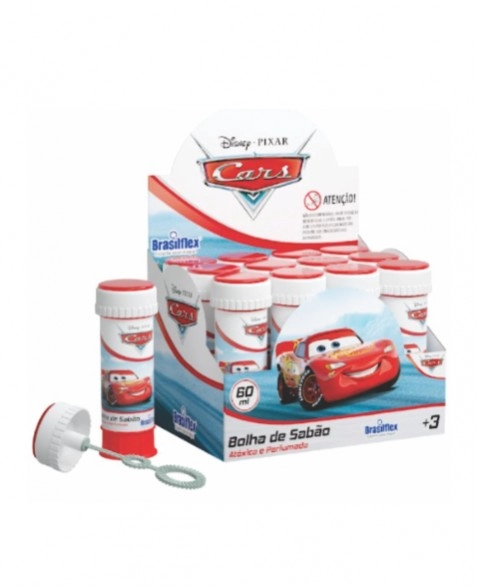 DISPLAY C/12 BOLHAS 60ML C/JOGO CARS/ 834012