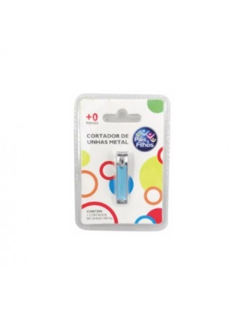 CORTADOR DE UNHAS METAL - AZUL/ 7845