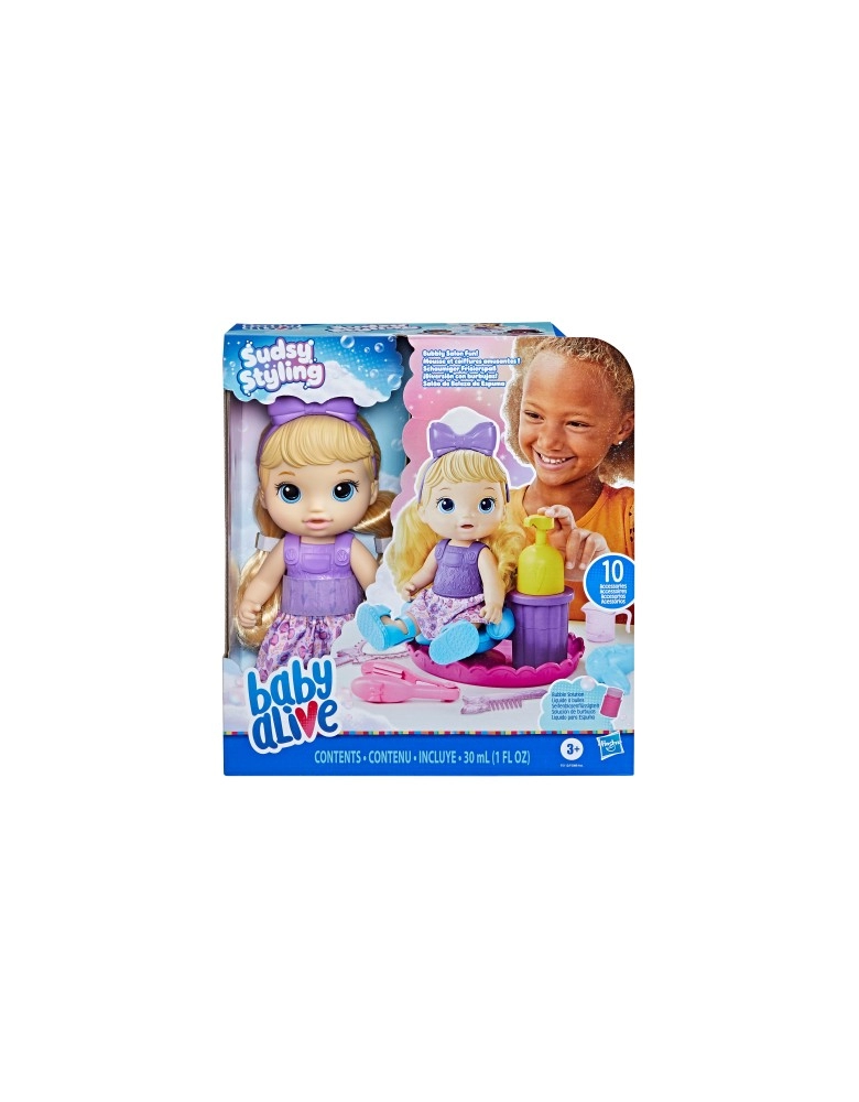 BABY ALIVE SUDSY STYLING LOIRA/ F5112