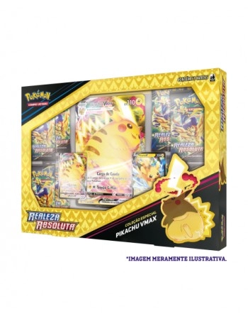POKEMON BOX PIKACHU VMAX - REALEZA ABSOLUTA / 32195
