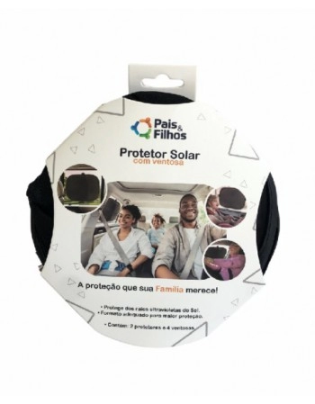 PROTETOR SOLAR BLACKOUT C/ VENTOSAS VIDRO TRASEIRO/791304