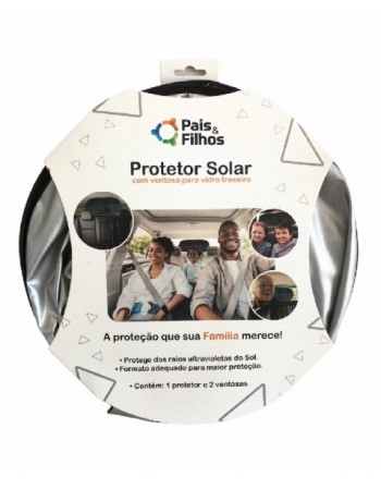 PROTETOR SOLAR BLACKOUT C/ VENTOSAS PARA CARROS - 02UN/791303