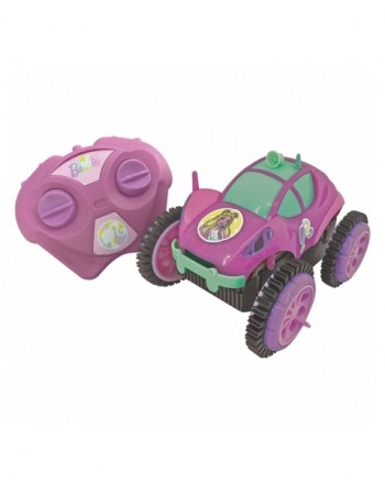 VEICULO RC VIRA VOLTA GLAMOUR FLIP BARBIE 3 FUNCOES/1851
